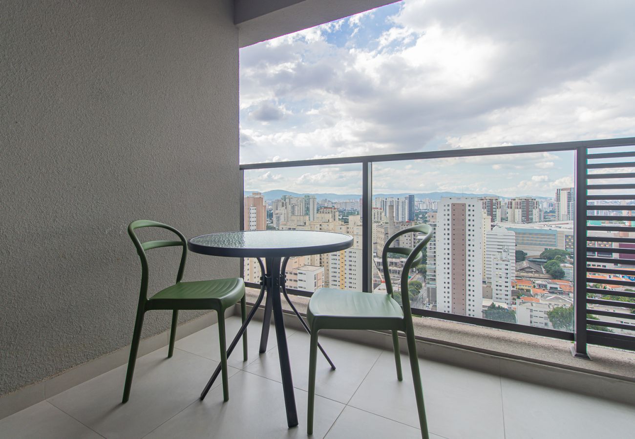 Estudio en São Paulo - Refugio Moderno Cerca de Allianz Parque | SP-P1909A