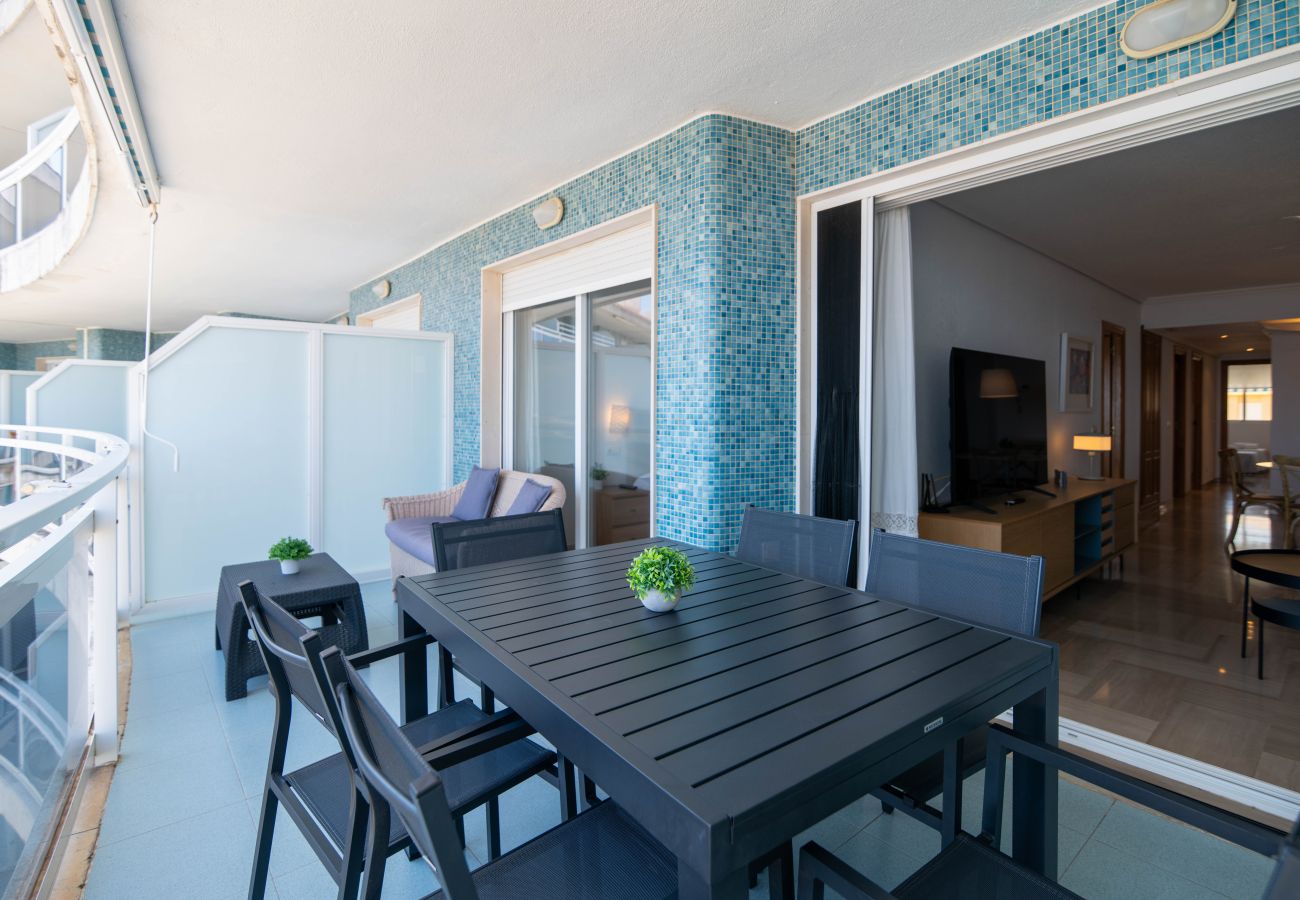 Apartamento en Playa de Gandía - AIGUABLAVA 8-7-15 - alquiler solo familias