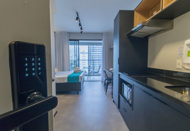 Estudio en São Paulo - Encanto y comodidad cerca del Allianz Parque | SP-P1505B Estudio en São Paulo - Encanto y comodidad cerca del Allianz Parque | SP-P1505B