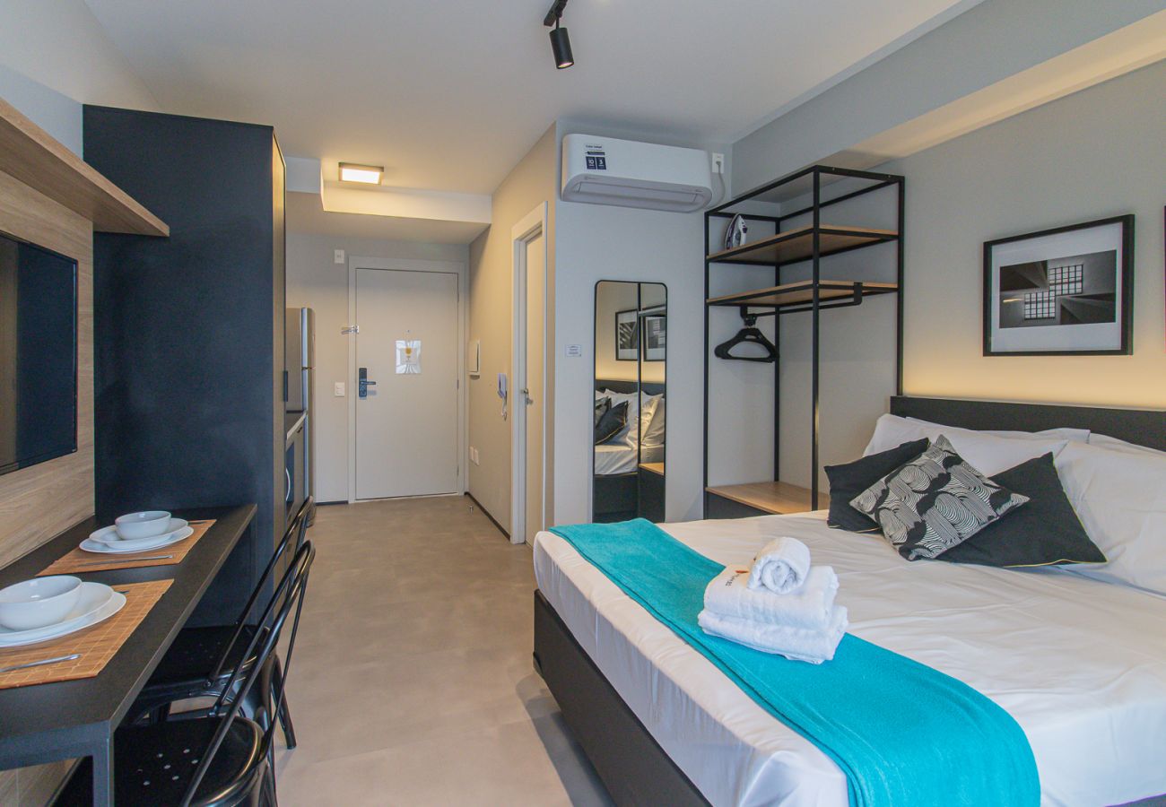 Estudio en São Paulo - Encanto y comodidad cerca del Allianz Parque | SP-P1505B Estudio en São Paulo - Encanto y comodidad cerca del Allianz Parque | SP-P1505B