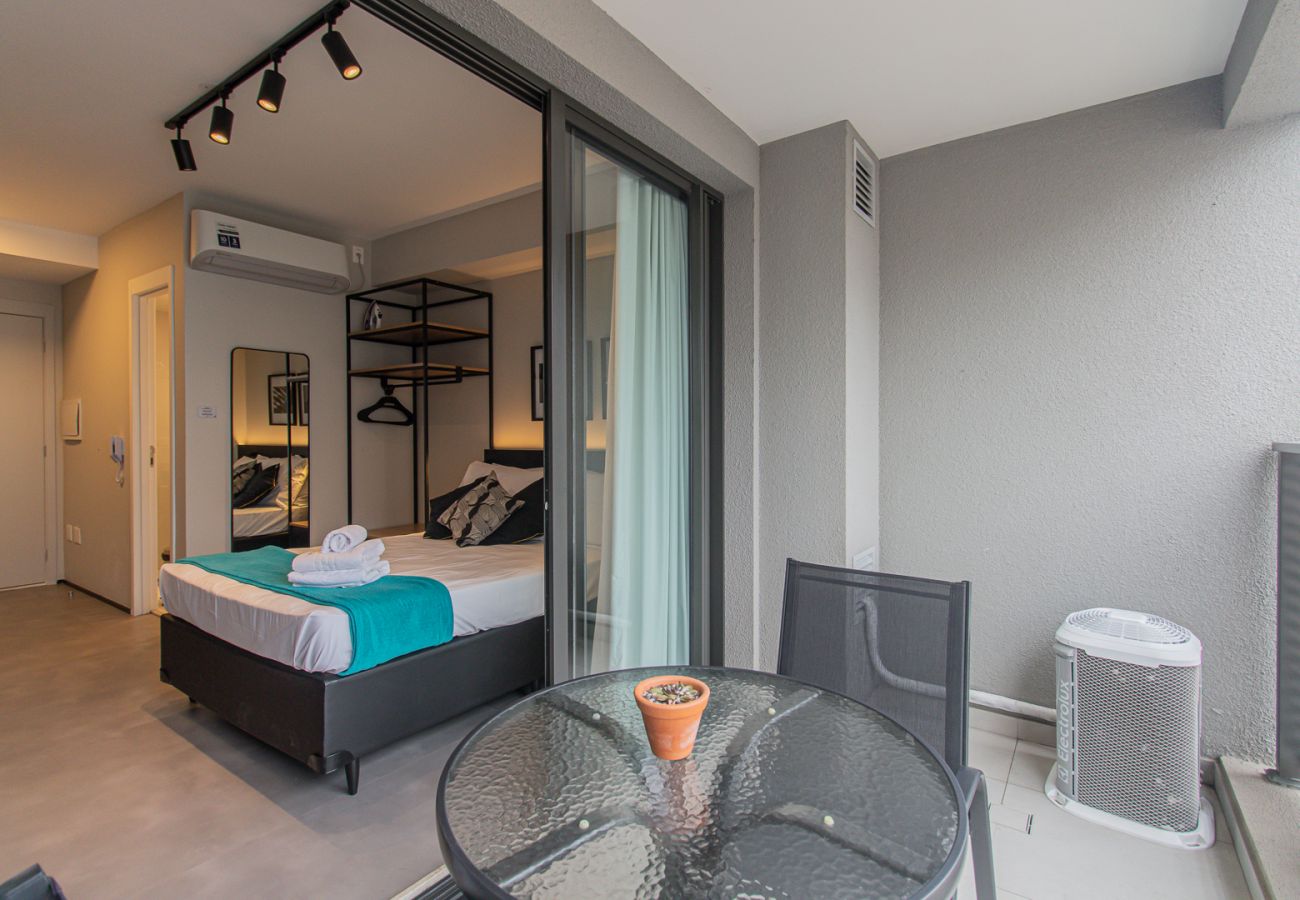 Estudio en São Paulo - Encanto y comodidad cerca del Allianz Parque | SP-P1505B Estudio en São Paulo - Encanto y comodidad cerca del Allianz Parque | SP-P1505B