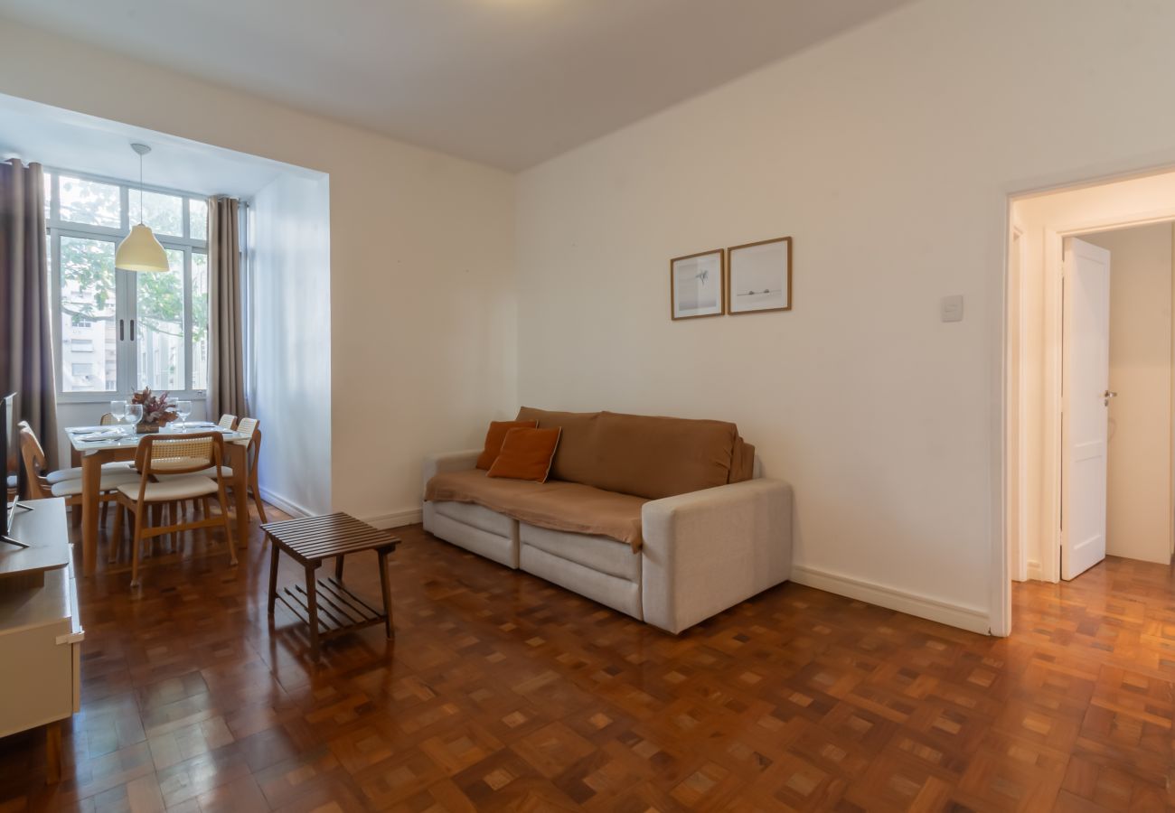 Apartamento en Rio de Janeiro - A 2 minutos de la playa de Copacabana | D302