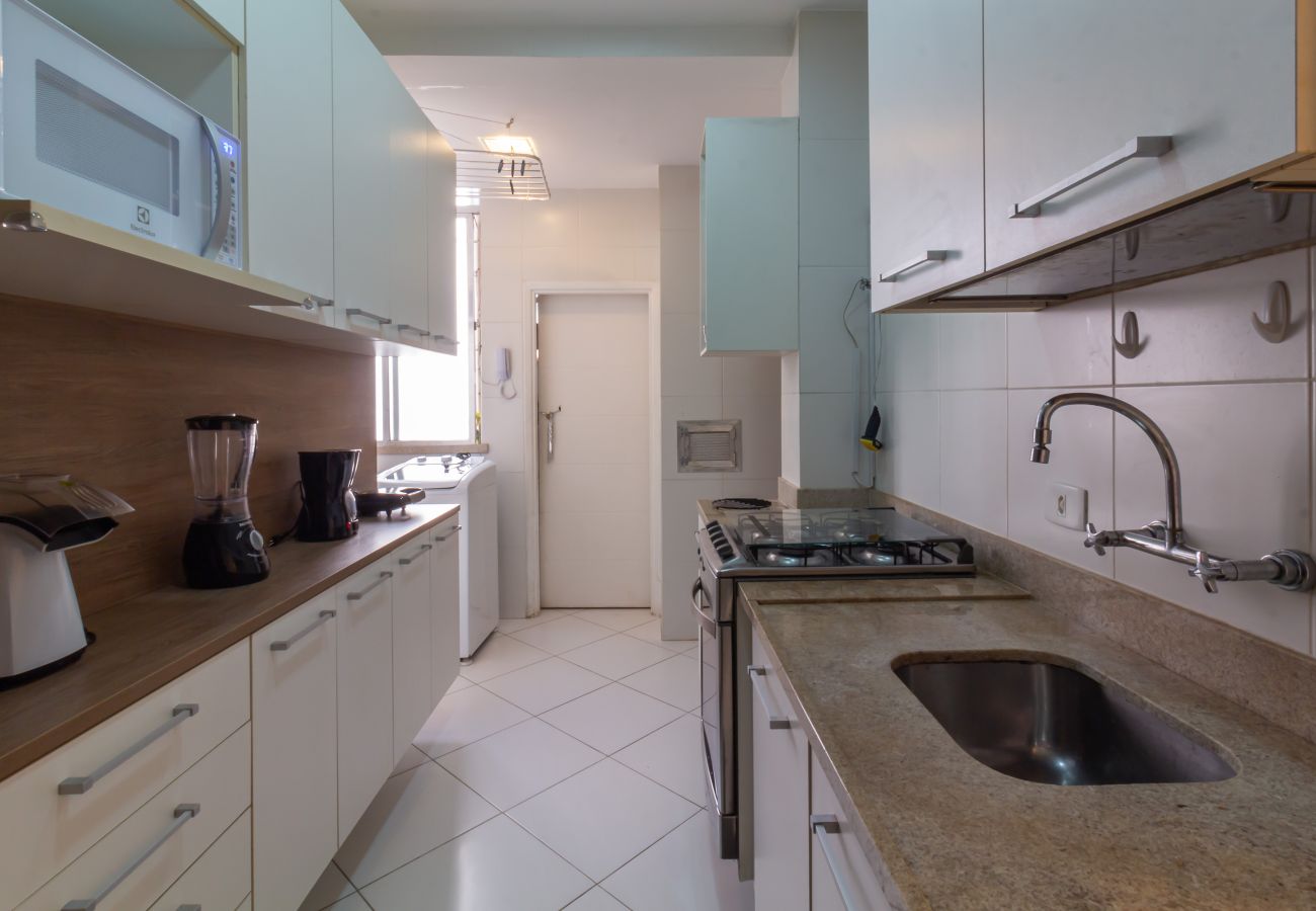 Apartamento en Rio de Janeiro - A 2 minutos de la playa de Copacabana | D302