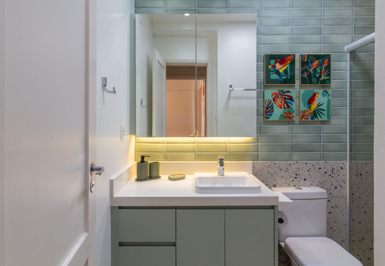 Apartamento en Rio de Janeiro - Refugio en Copacabana cerca de la playa | I801