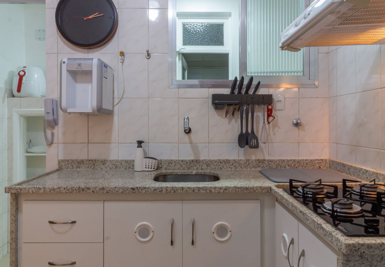 Apartamento en Rio de Janeiro - Refugio en Copacabana cerca de la playa | I801