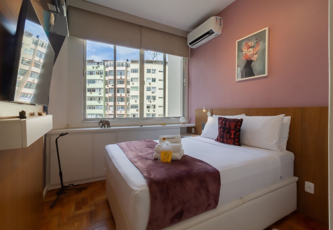 Apartamento en Rio de Janeiro - Refugio en Copacabana cerca de la playa | I801