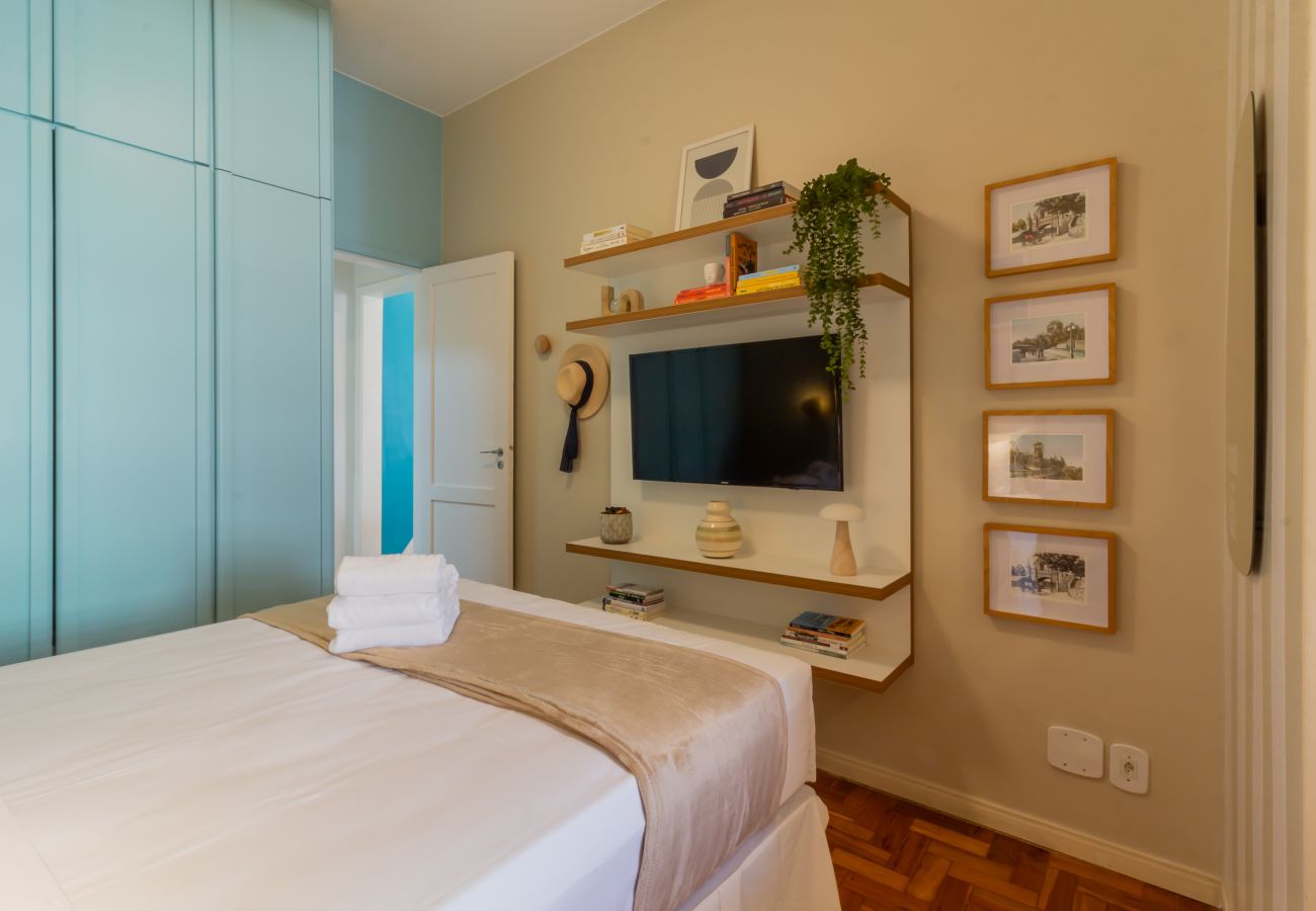 Apartamento en Rio de Janeiro - Refugio en Copacabana cerca de la playa | I801