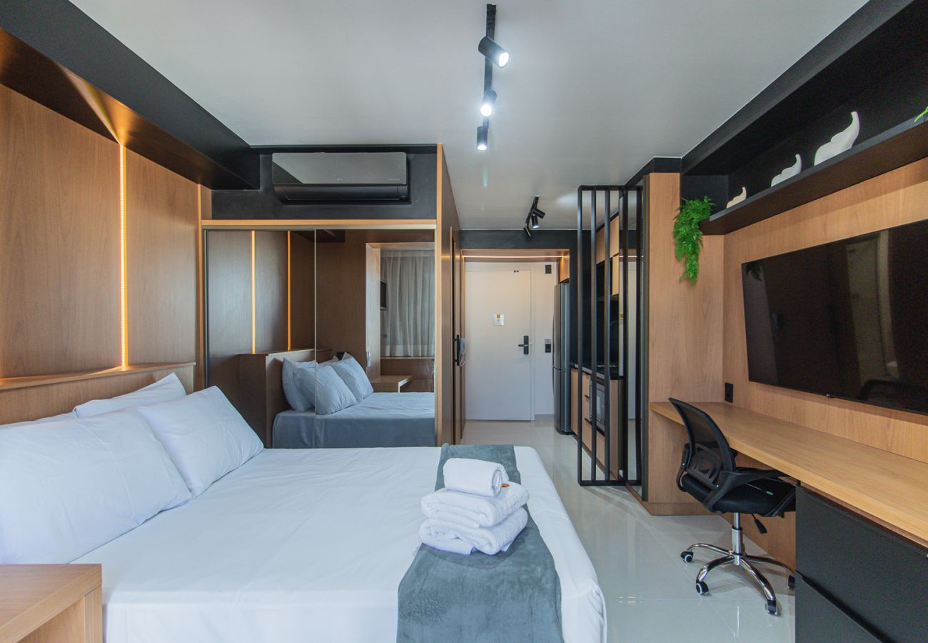 Estudio en São Paulo - Moderno cerca de Allianz Parque | SP-P2408B