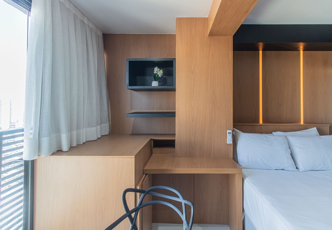 Estudio en São Paulo - Moderno cerca de Allianz Parque | SP-P2408B