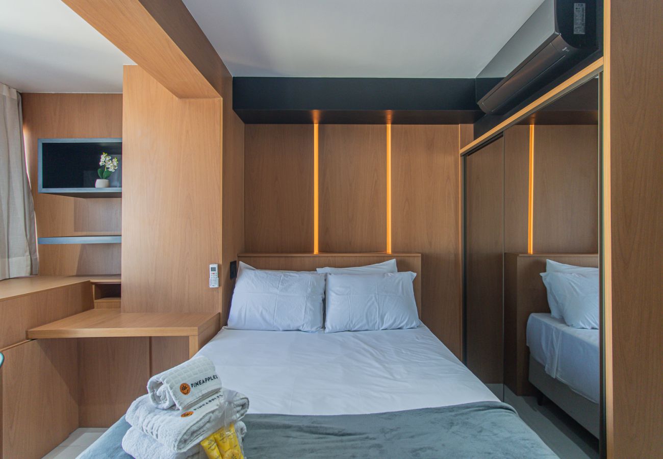 Estudio en São Paulo - Moderno cerca de Allianz Parque | SP-P2408B