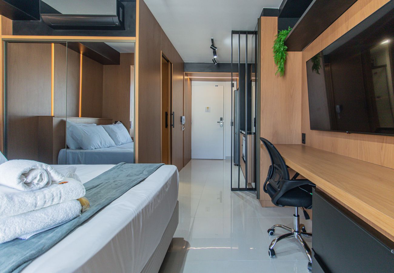 Estudio en São Paulo - Moderno cerca de Allianz Parque | SP-P2408B