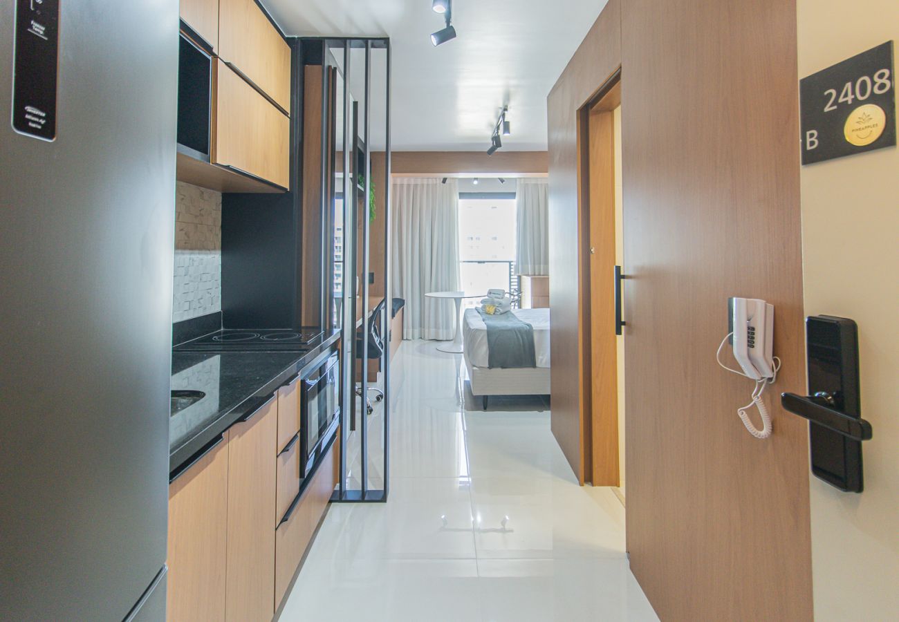 Estudio en São Paulo - Moderno cerca de Allianz Parque | SP-P2408B