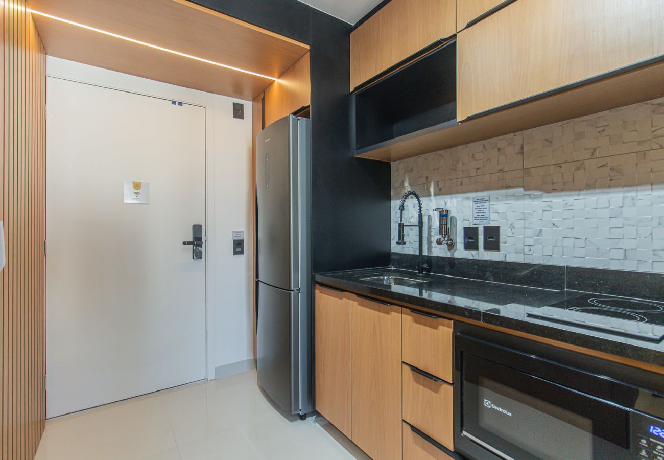 Estudio en São Paulo - Moderno cerca de Allianz Parque | SP-P2408B