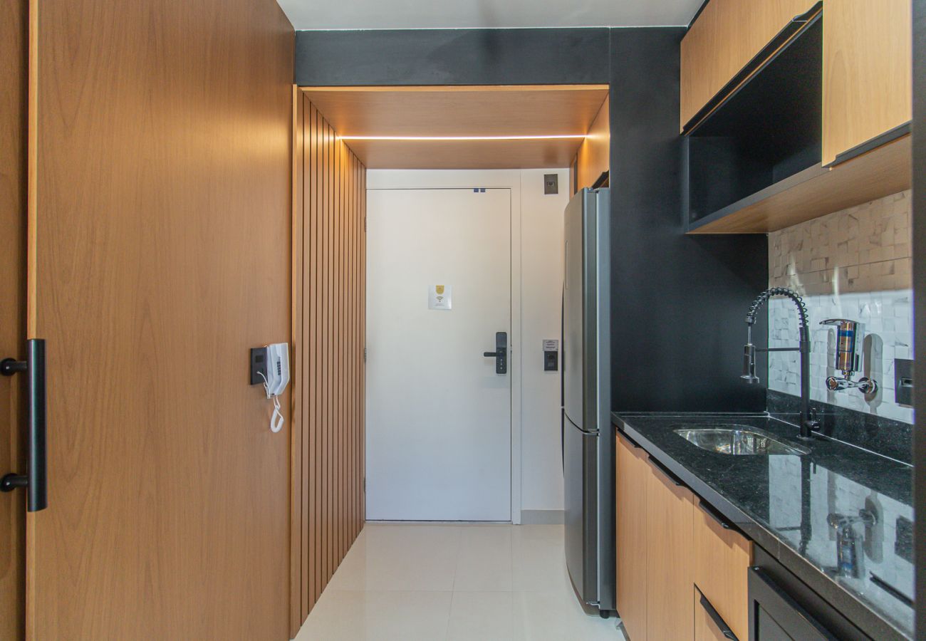 Estudio en São Paulo - Moderno cerca de Allianz Parque | SP-P2408B