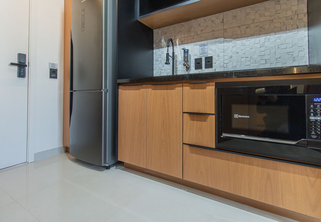 Estudio en São Paulo - Moderno cerca de Allianz Parque | SP-P2408B