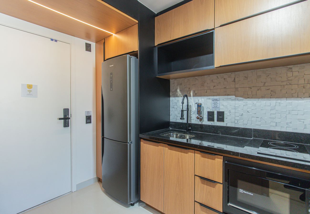 Estudio en São Paulo - Moderno cerca de Allianz Parque | SP-P2408B