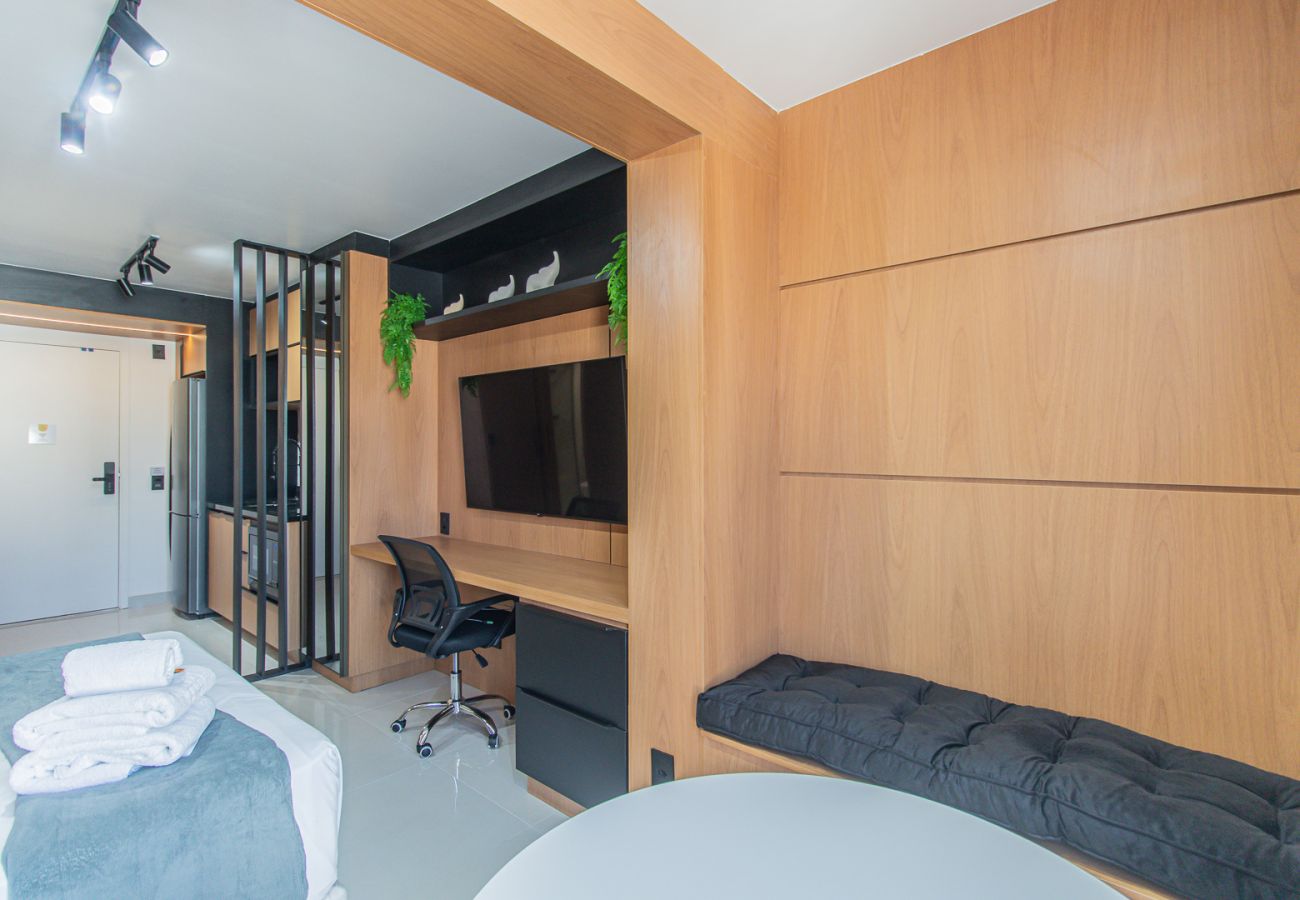 Estudio en São Paulo - Moderno cerca de Allianz Parque | SP-P2408B