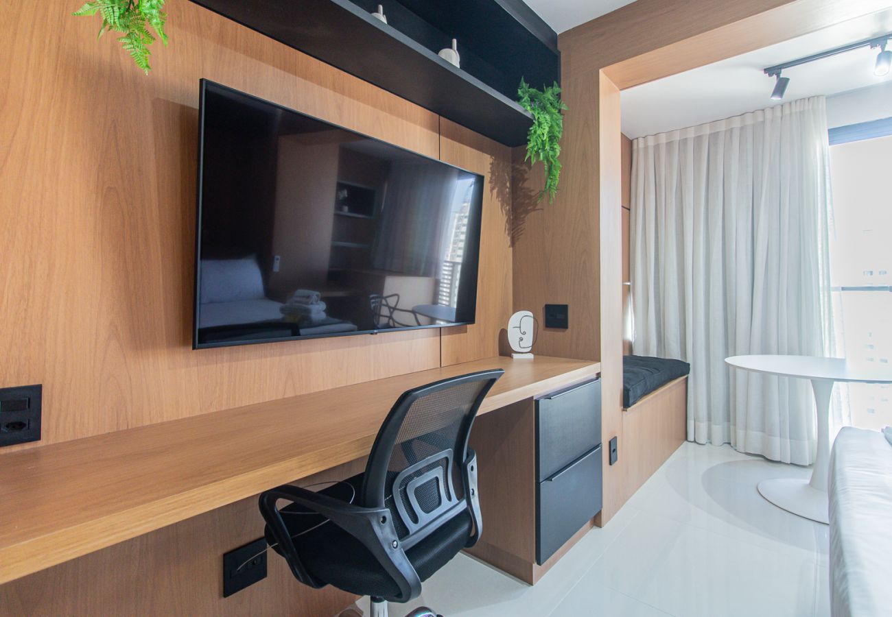 Estudio en São Paulo - Moderno cerca de Allianz Parque | SP-P2408B