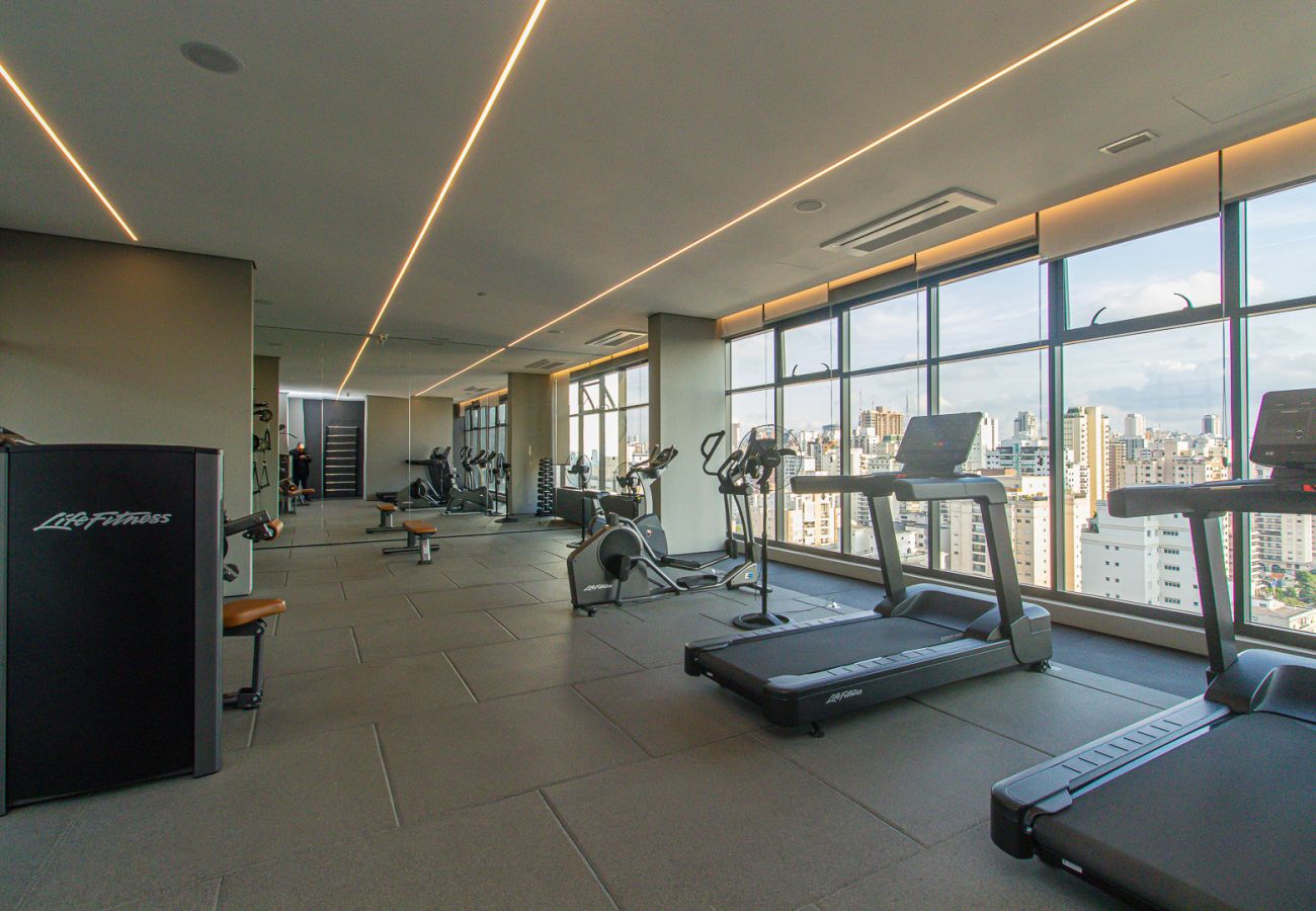 Estudio en São Paulo - Moderno cerca de Allianz Parque | SP-P2408B