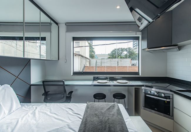 Estudio en São Paulo - Estudio cerca del Centro Comercial Ibirapuera | SP-AP12 Estudio en São Paulo - Estudio cerca del Centro Comercial Ibirapuera | SP-AP12