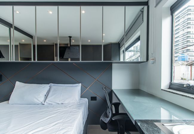 Estudio en São Paulo - Estudio cerca del Centro Comercial Ibirapuera | SP-AP12 Estudio en São Paulo - Estudio cerca del Centro Comercial Ibirapuera | SP-AP12