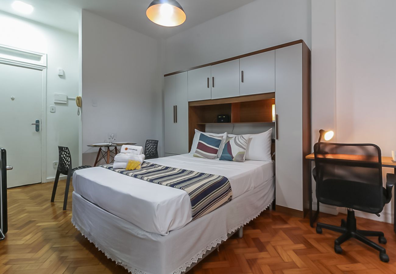 Estudio en Rio de Janeiro - A 5 minutos de la playa de Copacabana | BR902