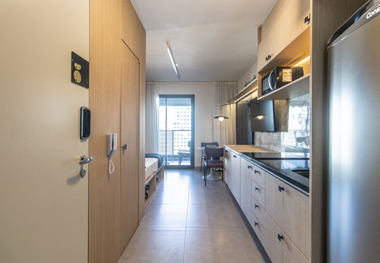 Estudio en São Paulo - Acogedor cerca del Allianz Parque | SP-P1702B