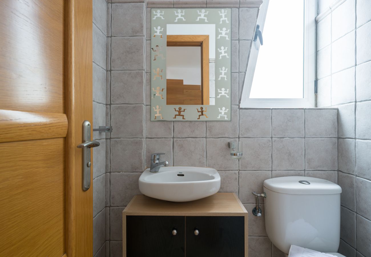 Casa adosada en Telde - Adosado en Telde con piscina y vistas al mar