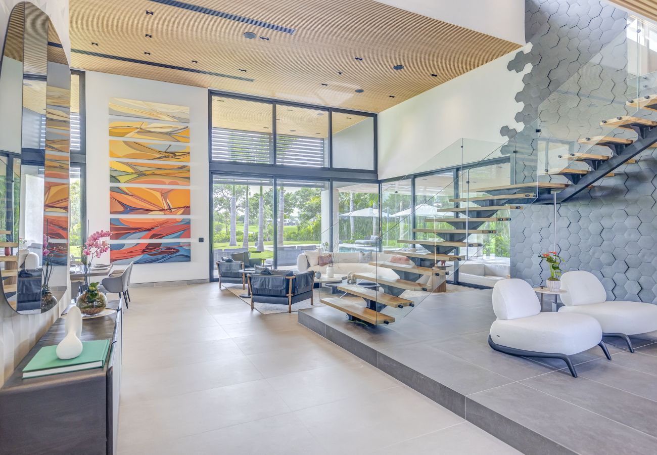 Villa en Punta Cana - Hacienda B14 - Stylish Modern Golf Villa 