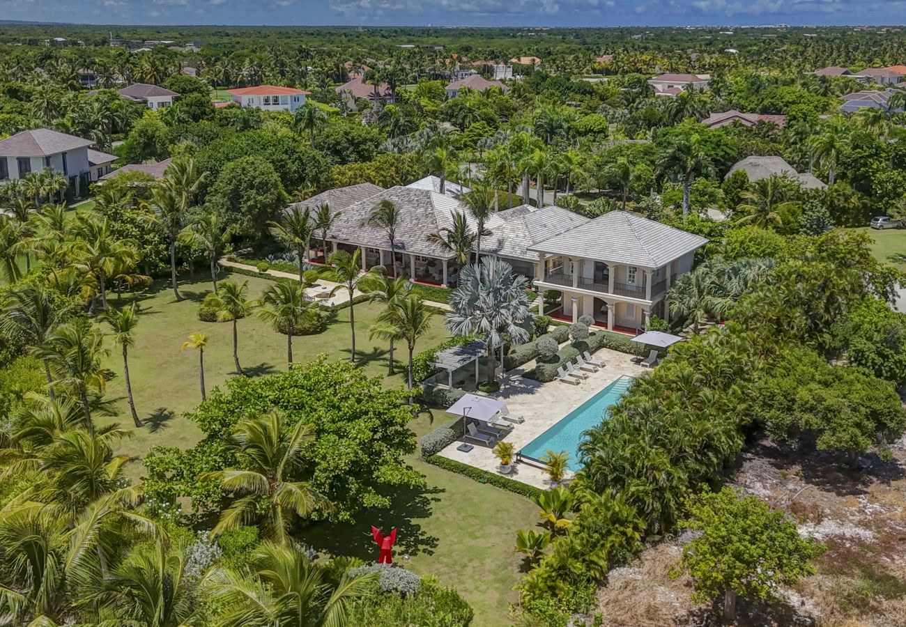 Villa en Punta Cana - Villa Atalaya - Large Garden & Golf View 