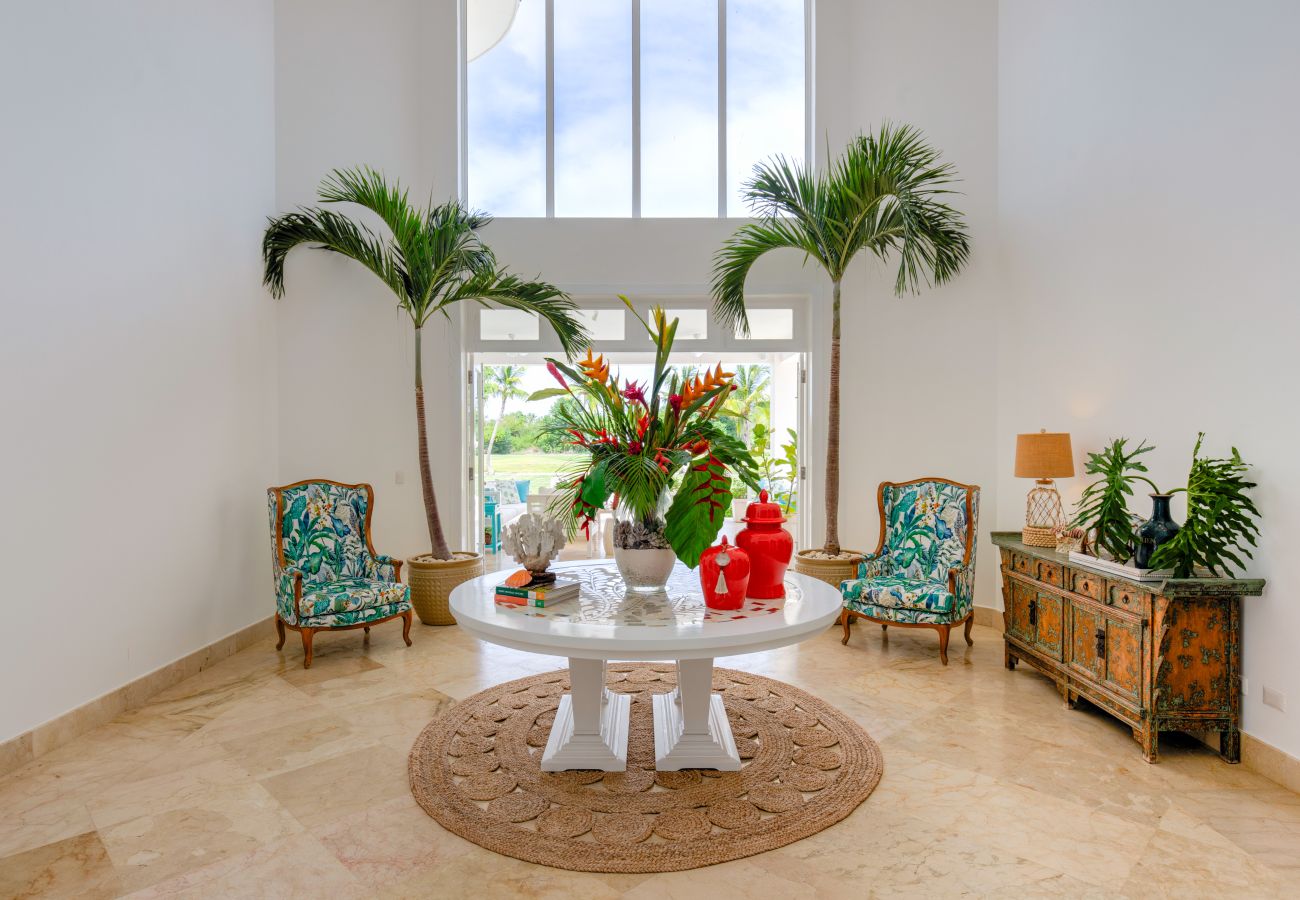 Villa en Punta Cana - Villa Good Vibes - Golf & Partial Ocean View 