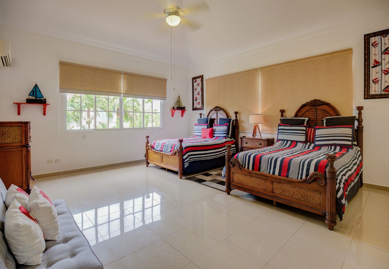 Villa en Punta Cana - Tortuga C33 - Exquisite Folf View Villa 