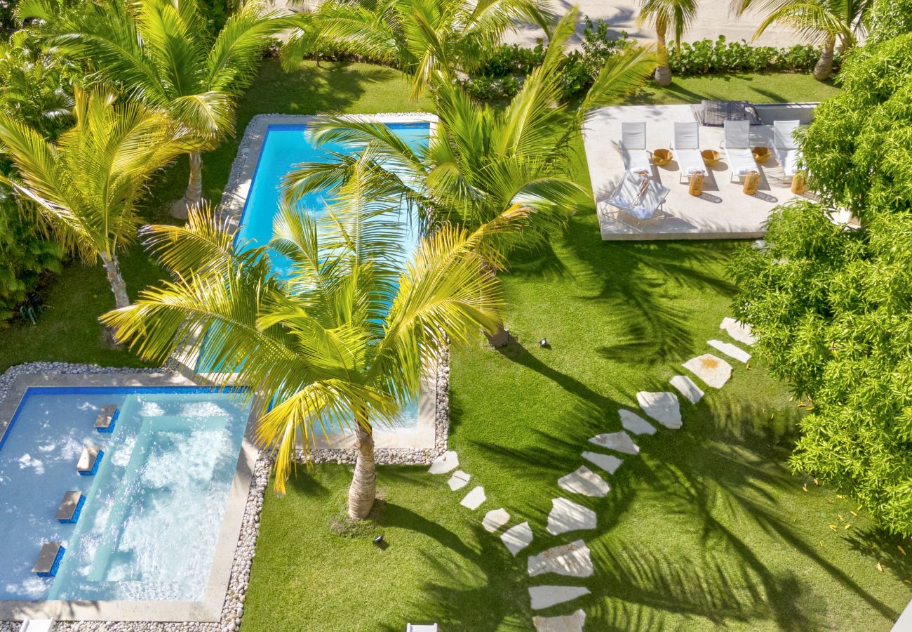 Villa en Punta Cana - Tortuga B28 Beautiful Golf & Sea View Villa 