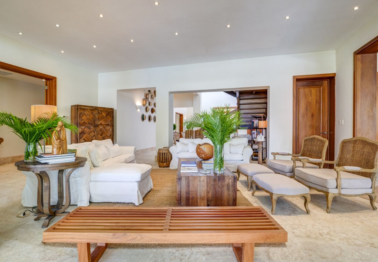 Villa en Punta Cana - Tortuga C41 - Colonial - Style Villa With Golf View