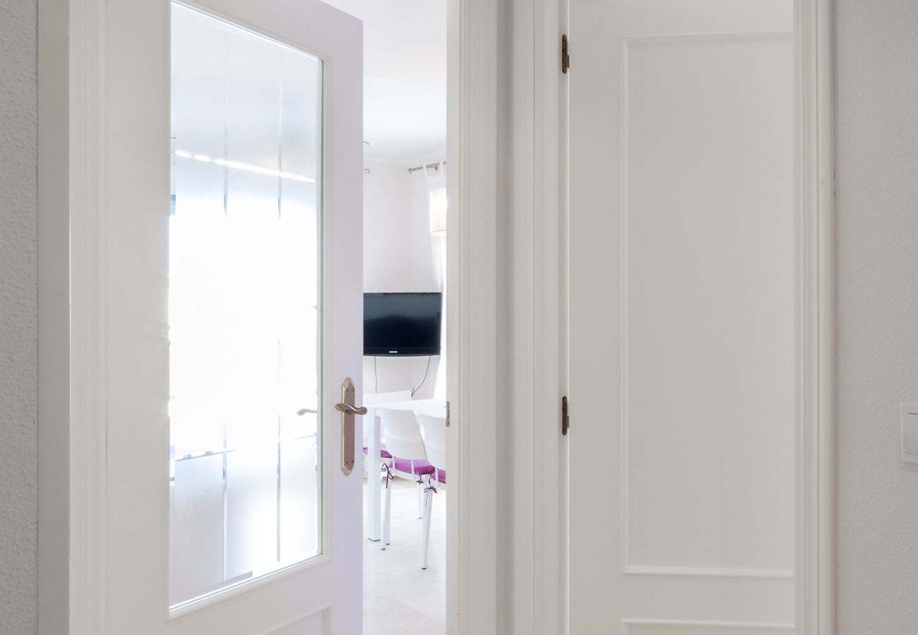 Apartment in Playa de Gandía - Beautiful condo in a gated and family complex close to the beach. Pool / Wifi / Gym / BBQ