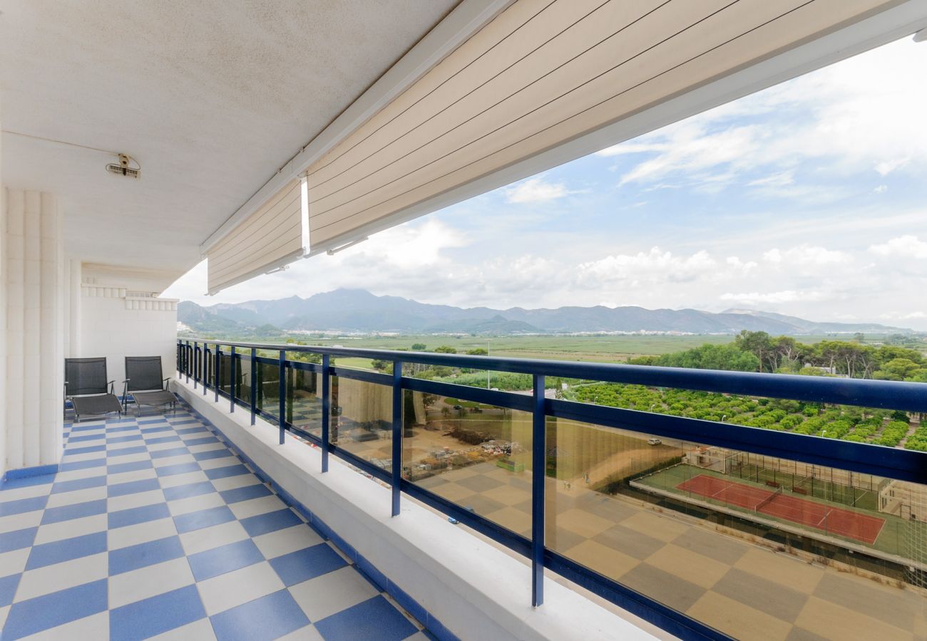 Apartment in Playa de Gandía - Beautiful condo in a gated and family complex close to the beach. Pool / Wifi / Gym / BBQ