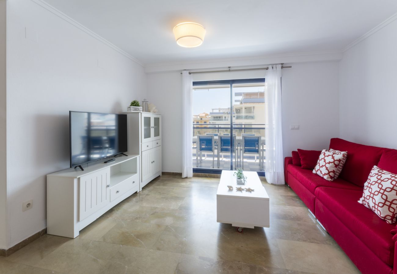 Apartment in Playa de Gandía - Condo with swimming pools / wifi / BBQ. Modern decoration Ideal for families.