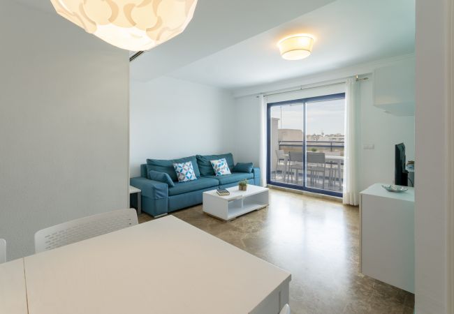 Apartment in Playa de Gandía - Beautiful condo family near to the beach. Pool / Free Wifi / Sauna/ Sunny terrace Apartment in Playa de Gandía - Beautiful condo family near to the beach. Pool / Free Wifi / Sauna/ Sunny terrace