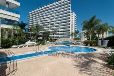 Apartment in Playa de Gandía - Beautiful condo family near to the beach. Pool / Free Wifi / Sauna/ Sunny terrace