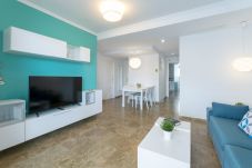 Apartment in Playa de Gandía - Beautiful condo family near to the beach. Pool / Free Wifi / Sauna/ Sunny terrace