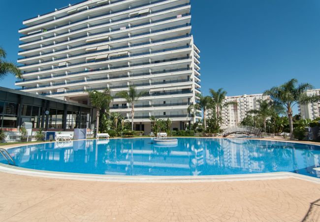 Apartment in Playa de Gandía - Beautiful property with 2 bedrooms. Swimming pool. Free Wifi, Sauna Apartment in Playa de Gandía - Beautiful property with 2 bedrooms. Swimming pool. Free Wifi, Sauna