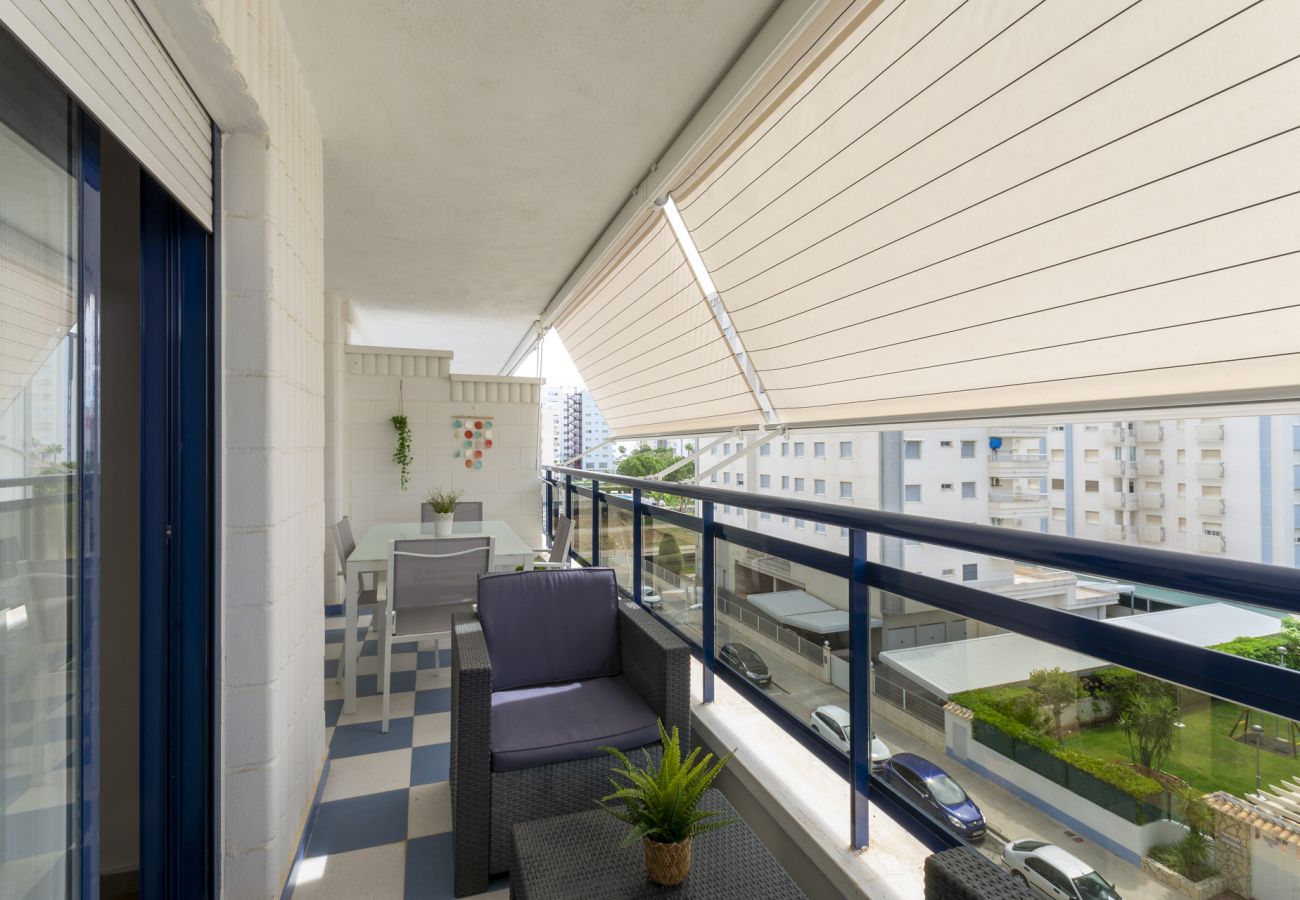 Apartment in Playa de Gandía - Beautiful property with 2 bedrooms. Swimming pool. Free Wifi, Sauna