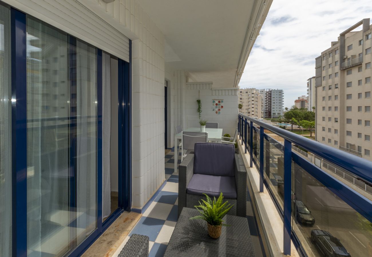 Apartment in Playa de Gandía - Beautiful property with 2 bedrooms. Swimming pool. Free Wifi, Sauna