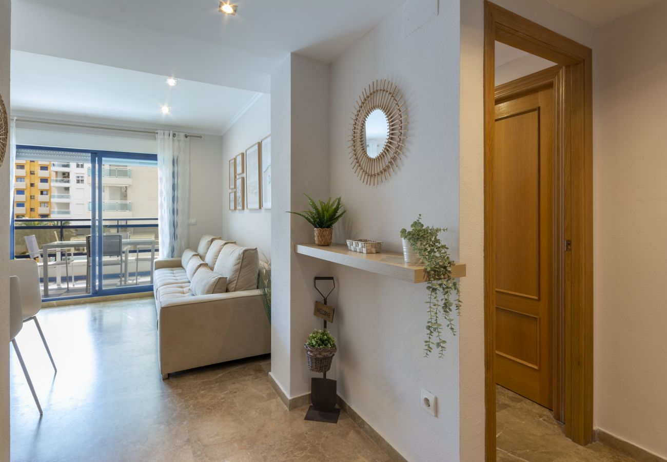 Apartment in Playa de Gandía - Beautiful property with 2 bedrooms. Swimming pool. Free Wifi, Sauna