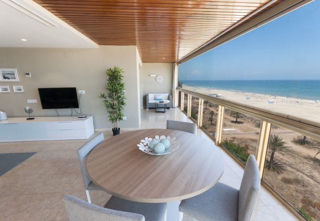 Apartment in Playa de Gandía - Panoramic Seaviews throughout Condo. Luxury remodeled AIRCO- WIFI FREE. AG BERMUDAS 7A  Apartment in Playa de Gandía - Panoramic Seaviews throughout Condo. Luxury remodeled AIRCO- WIFI FREE. AG BERMUDAS 7A