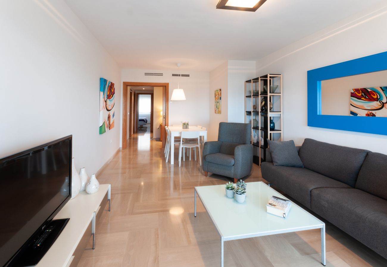 Apartment in Playa de Gandía - Apartment Sea views with free WiFi, HD TV. Fabulous!