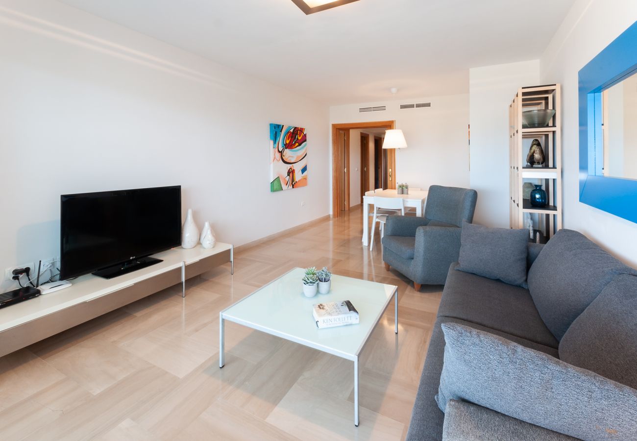 Apartment in Playa de Gandía - Apartment Sea views with free WiFi, HD TV. Fabulous!