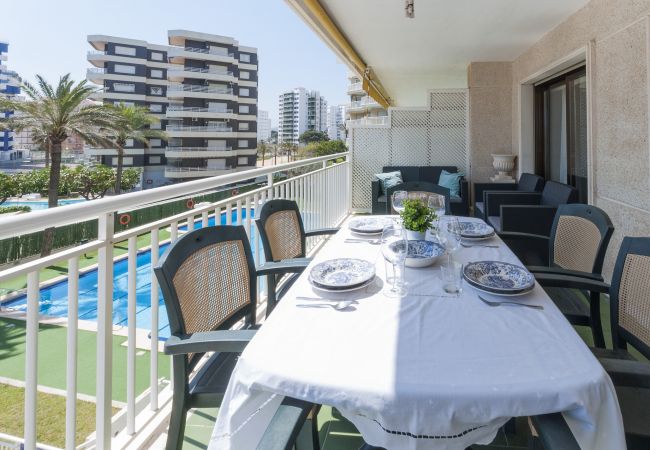 Apartment in Playa de Gandía - Ocean view condo located in front of the beach with sunny terrace Apartment in Playa de Gandía - Ocean view condo located in front of the beach with sunny terrace