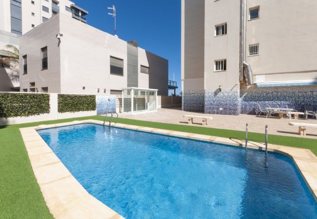 Apartment in Playa de Gandía - Oceanfront condo with amazing view in sunny terrace. Apartment in Playa de Gandía - Oceanfront condo with amazing view in sunny terrace.