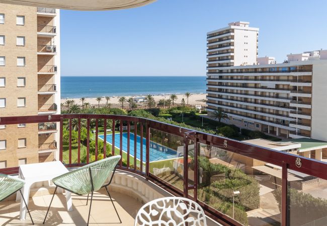 Apartment in Playa de Gandía - Beautiful property with 3 bedrooms. Swimming pool. Satellite TV. Wifi Apartment in Playa de Gandía - Beautiful property with 3 bedrooms. Swimming pool. Satellite TV. Wifi